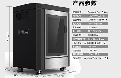 極光創(chuàng)新：購買3D打印機時應注意的技術參數